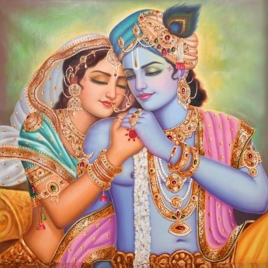 Krishna the Divine Lover in Indian Art