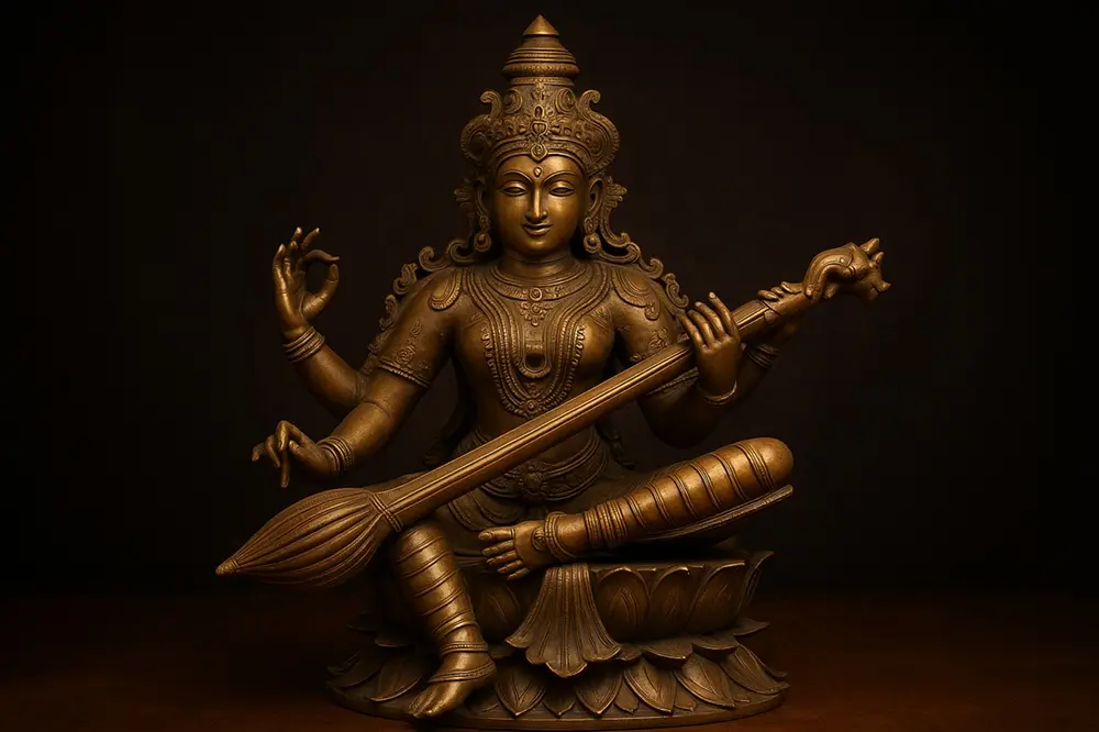 Goddess Saraswati Idol Guide: Story, Symbolism, Forms & Vastu Placement Tips