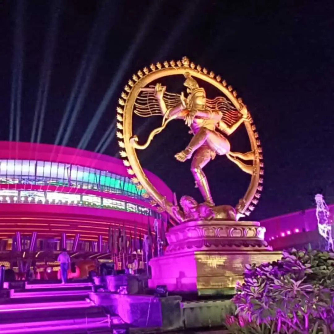 The Nataraja Statue at the G20 Venue: A Marvel of Ashtadhatu Craftsmanship and Divine Symbolism