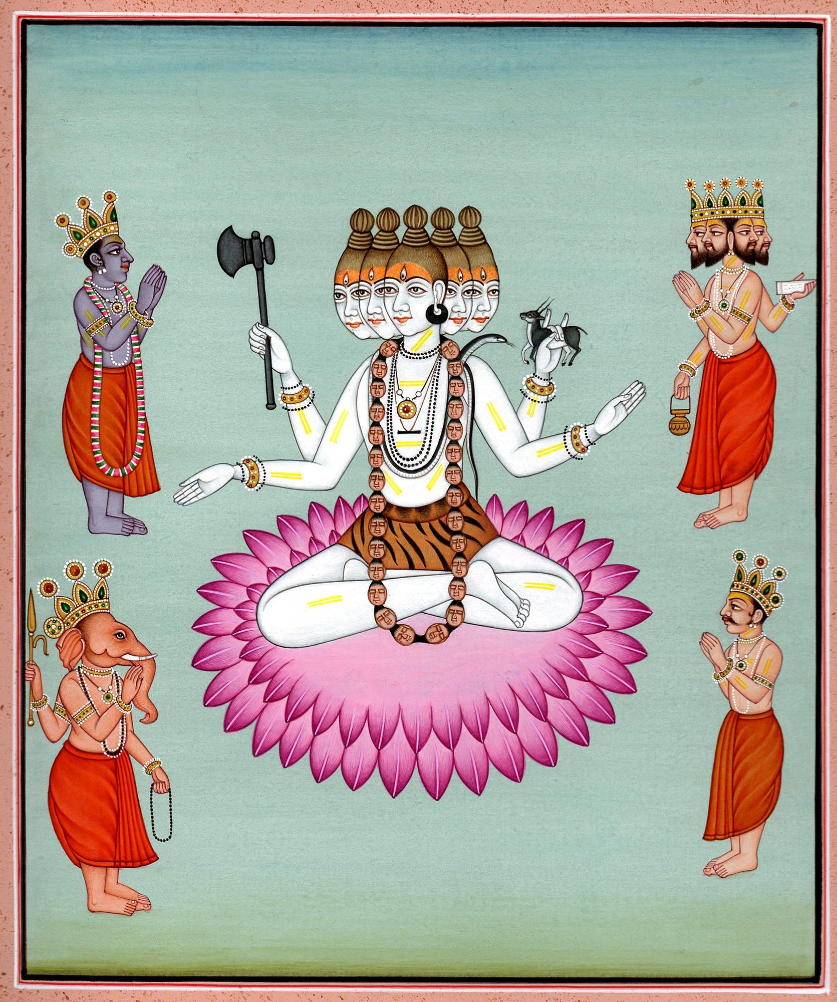 The Forms of Shiva in Visual Arts