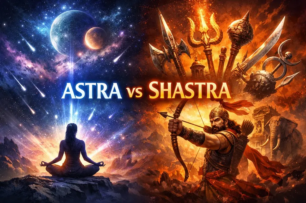 Astra vs Shastra: Key differences, Origins, and Sacred Rules of Ancient Hindu Weapons