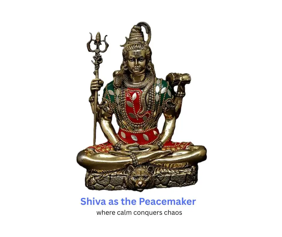 Shiva as the Peacemaker: How the God of Destruction Restored Harmony