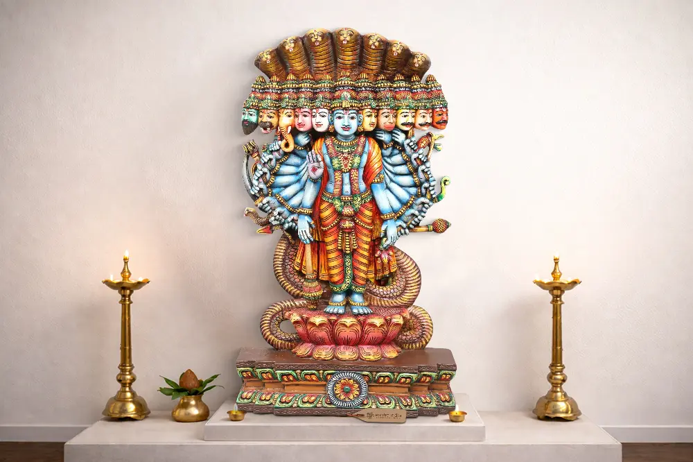 Vishnu: Statue Types and Placement at Home