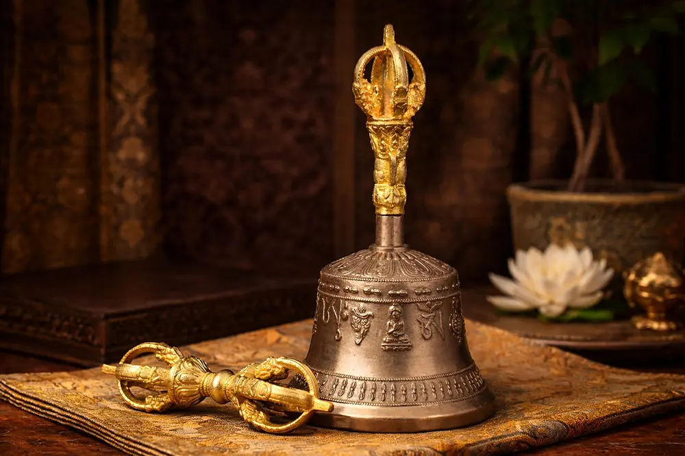 Tibetan Buddhist Ritual Implements: Vajra, Bell, Phurpa and Their Meaning