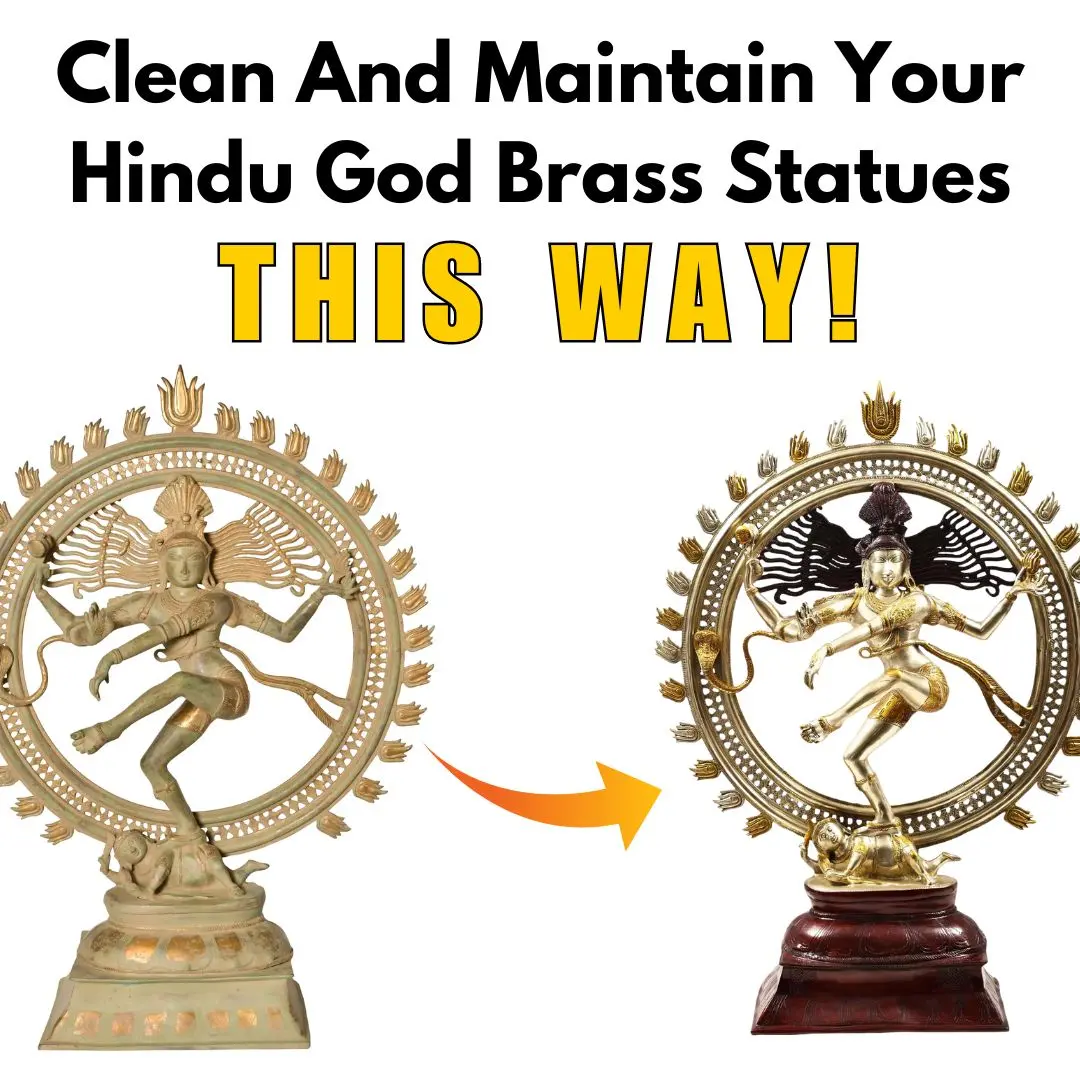 How To Clean And Maintain Your Hindu God Brass Statues?