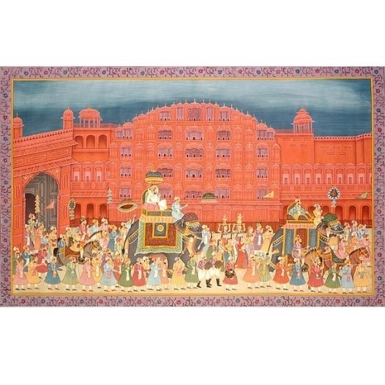The Use of Colors in the Rajput School of Miniature Paintings