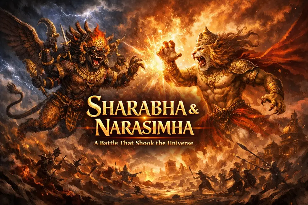 Sharabha and Narasimha: A Battle That Shook the Universe