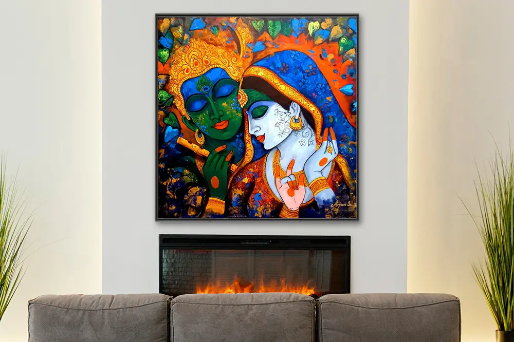 Krishna the Divine Lover in Indian Art