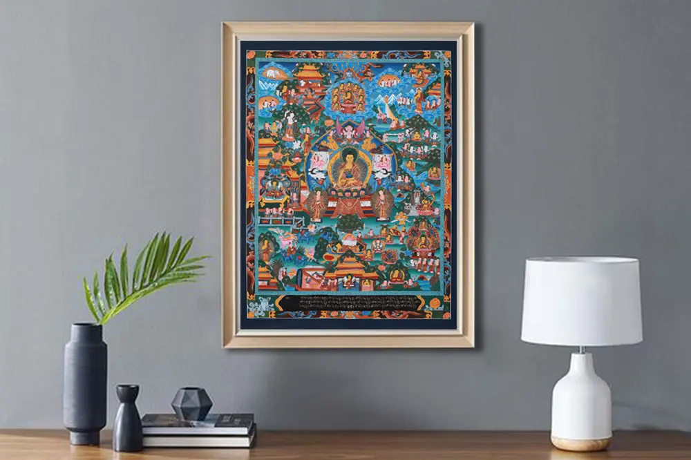 The Life of Buddha and the Art of Narration in Buddhist Thangka Paintings