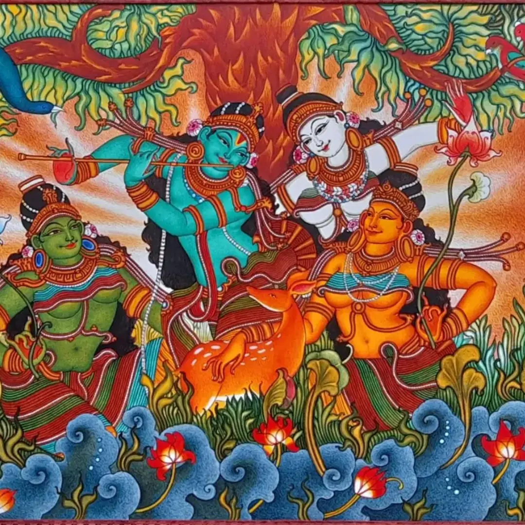 Kerala Mural Paintings: Origin & Making Process of Mural Art