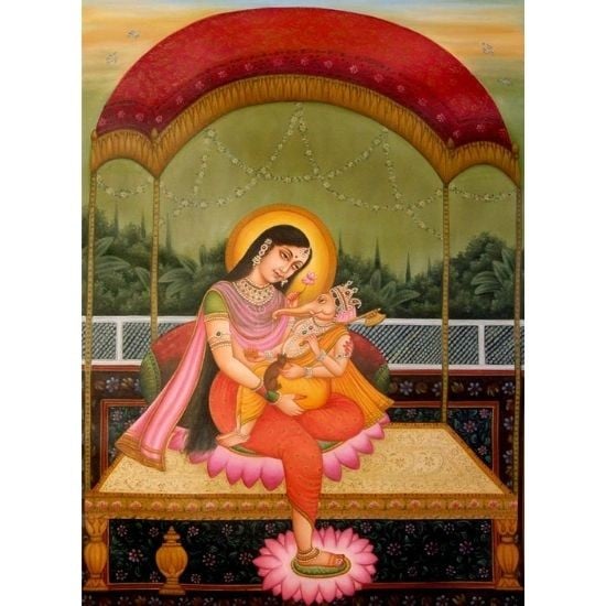 Uma Sutam Ganesha: His Mother's Son