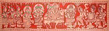 The Marriage Procession of Shiva & Parvati