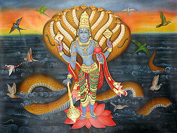 Shri Vishnu on Sheshnag