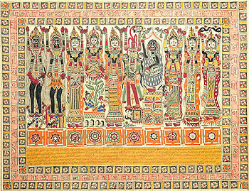 The Ten Mahavidyas with Yantras