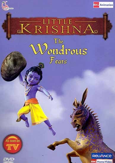 Little Krishna: The Wondrous Feats (DVD) | Exotic India Art