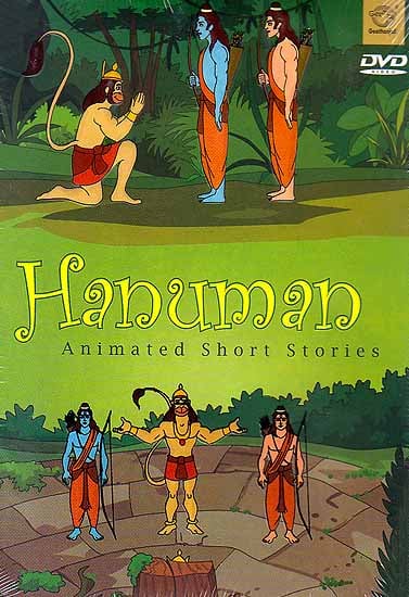 Hanuman (Animated Short Stories) (DVD) | Exotic India Art