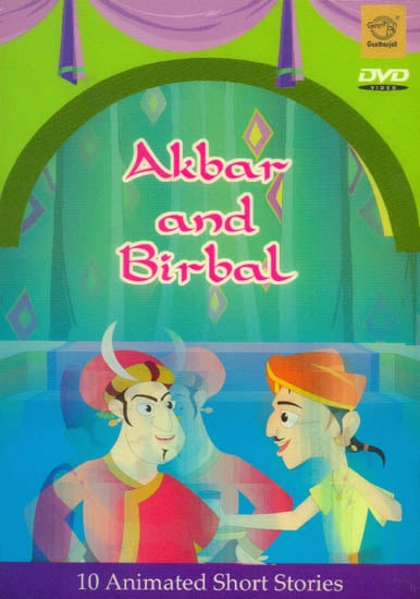 Akbar and Birbal (10 Animated Short Stories) (DVD) | Exotic India Art
