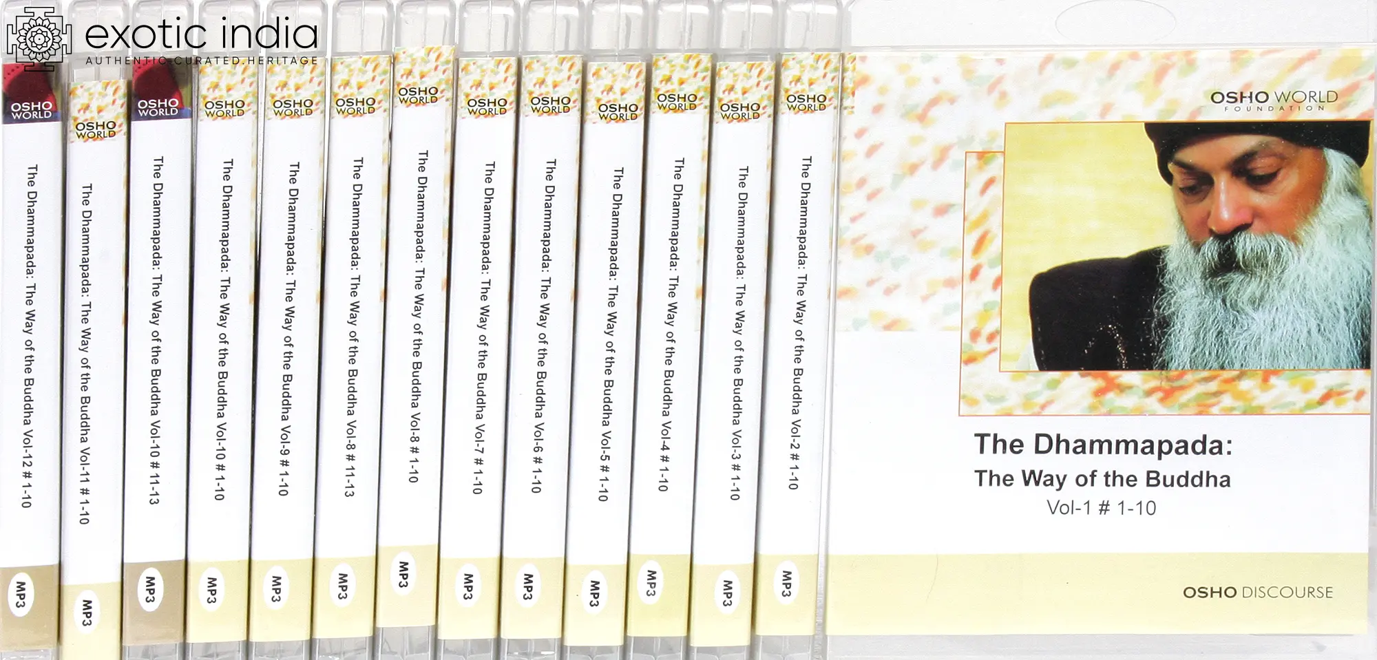 The Dhammapada: The Way of The Buddha (Set of 12 MP3 CDs) | Osho