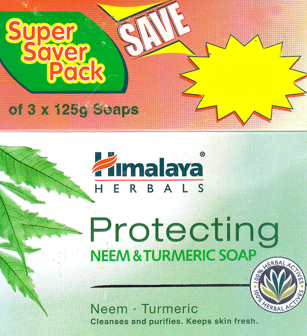 Protecting Neem & Turmeric Soap (For All Skin Types Cleanses and Purifies. Keeps Skin Fresh