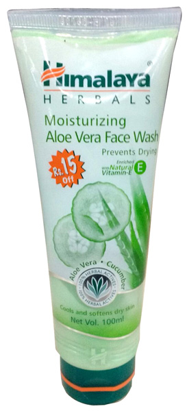 aloe vera face wash cream