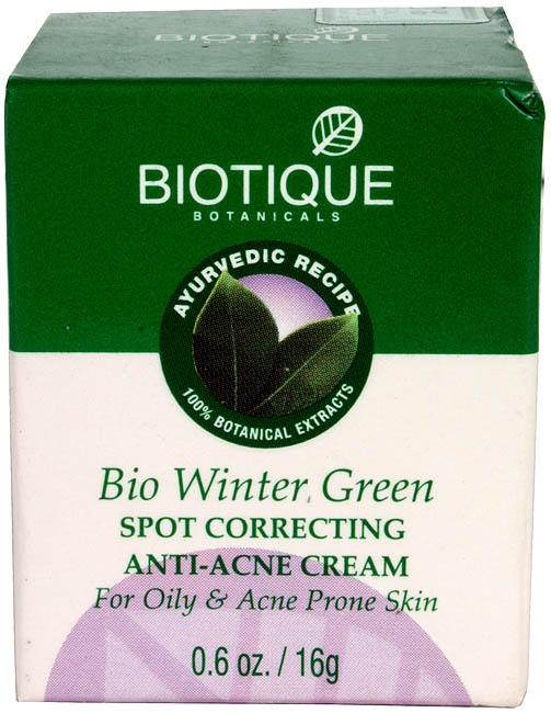 Bio Winter Green Spot Correcting Anti-Acne Cream (For Oily & Acne Prone