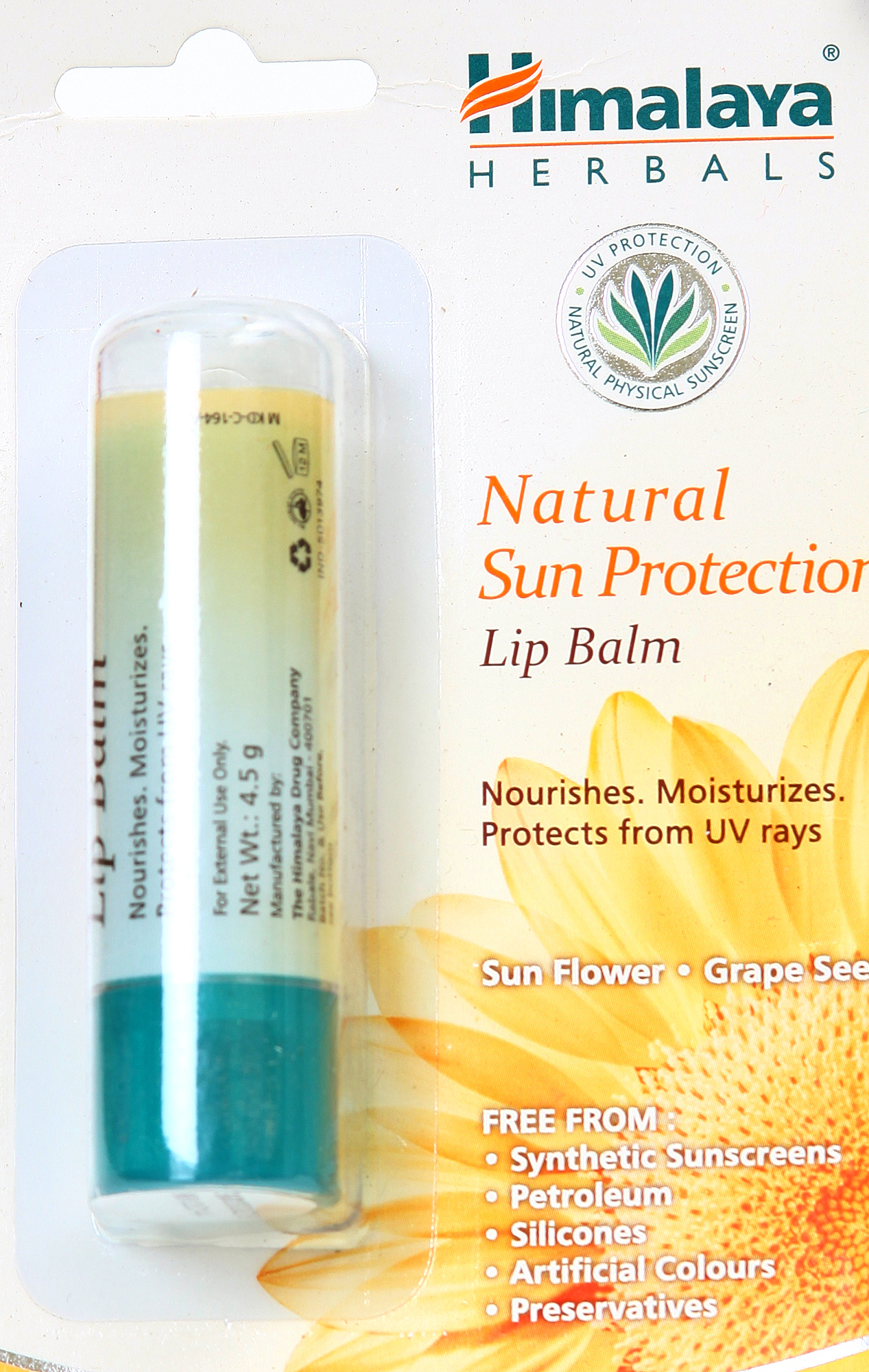 himalaya natural sun protection lip balm