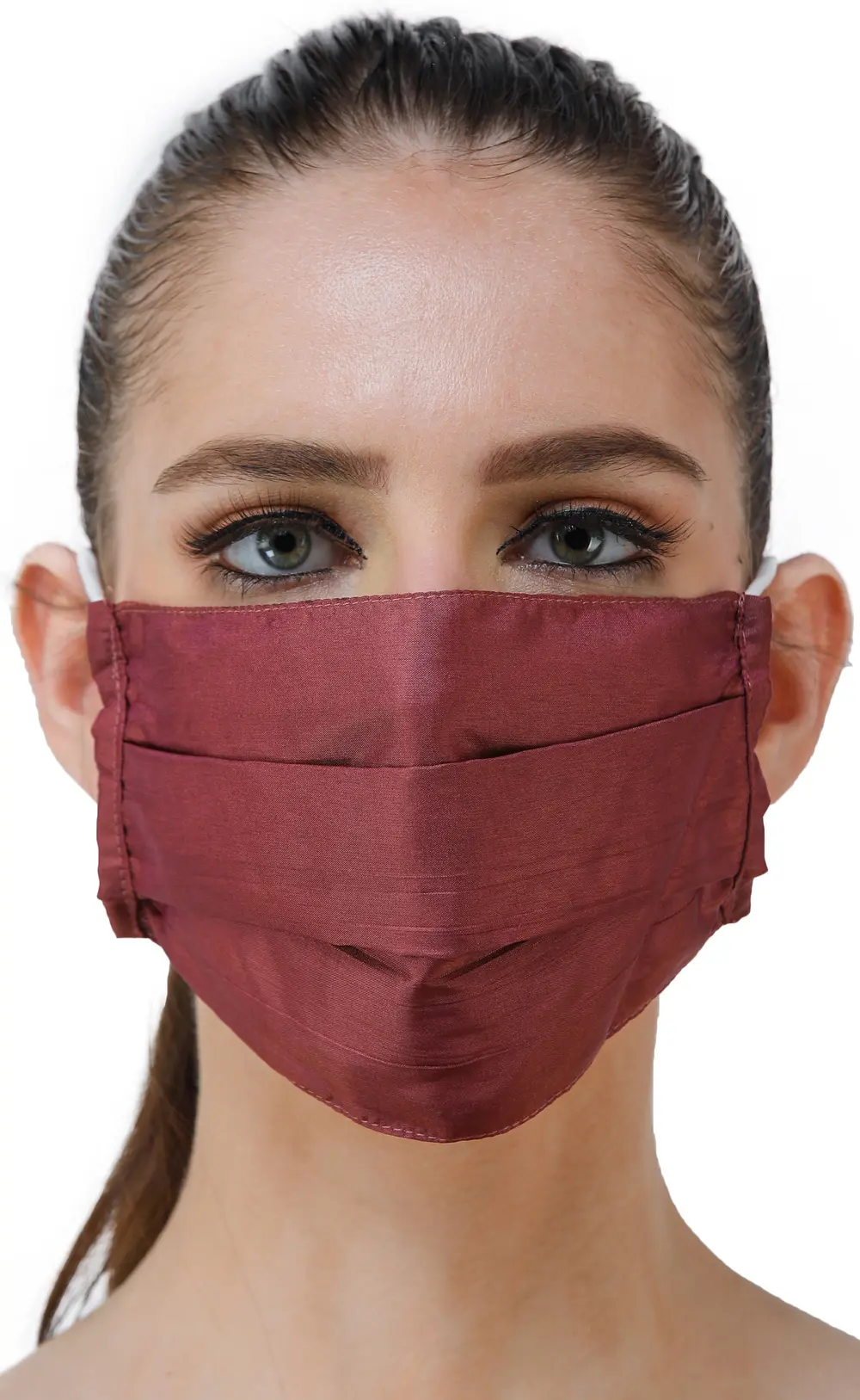 Ashram Two-Ply Printed Fashion Mask with Cotton-Backing and Ear Loops