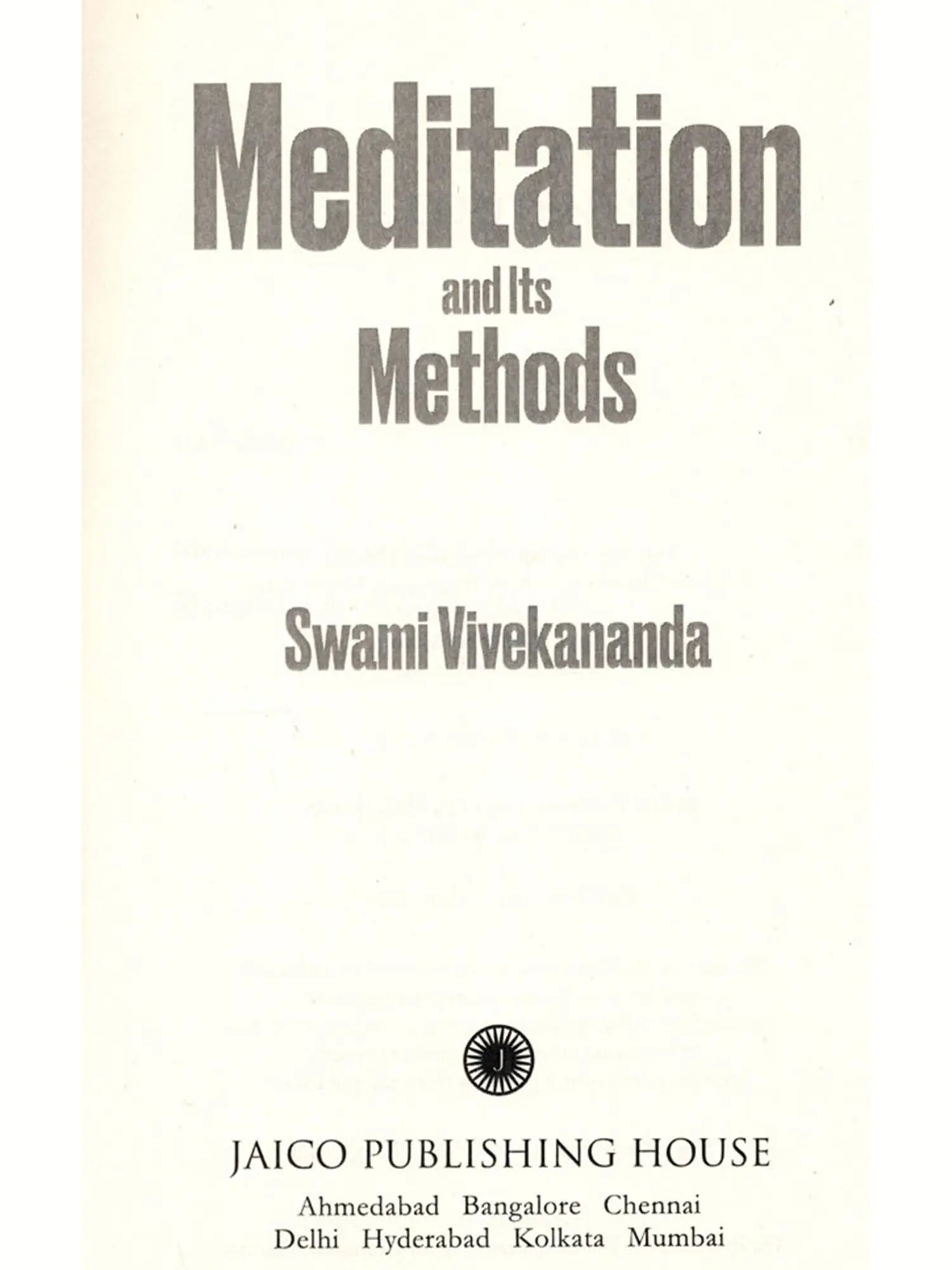 Meditation and Its Methods | Exotic India Art