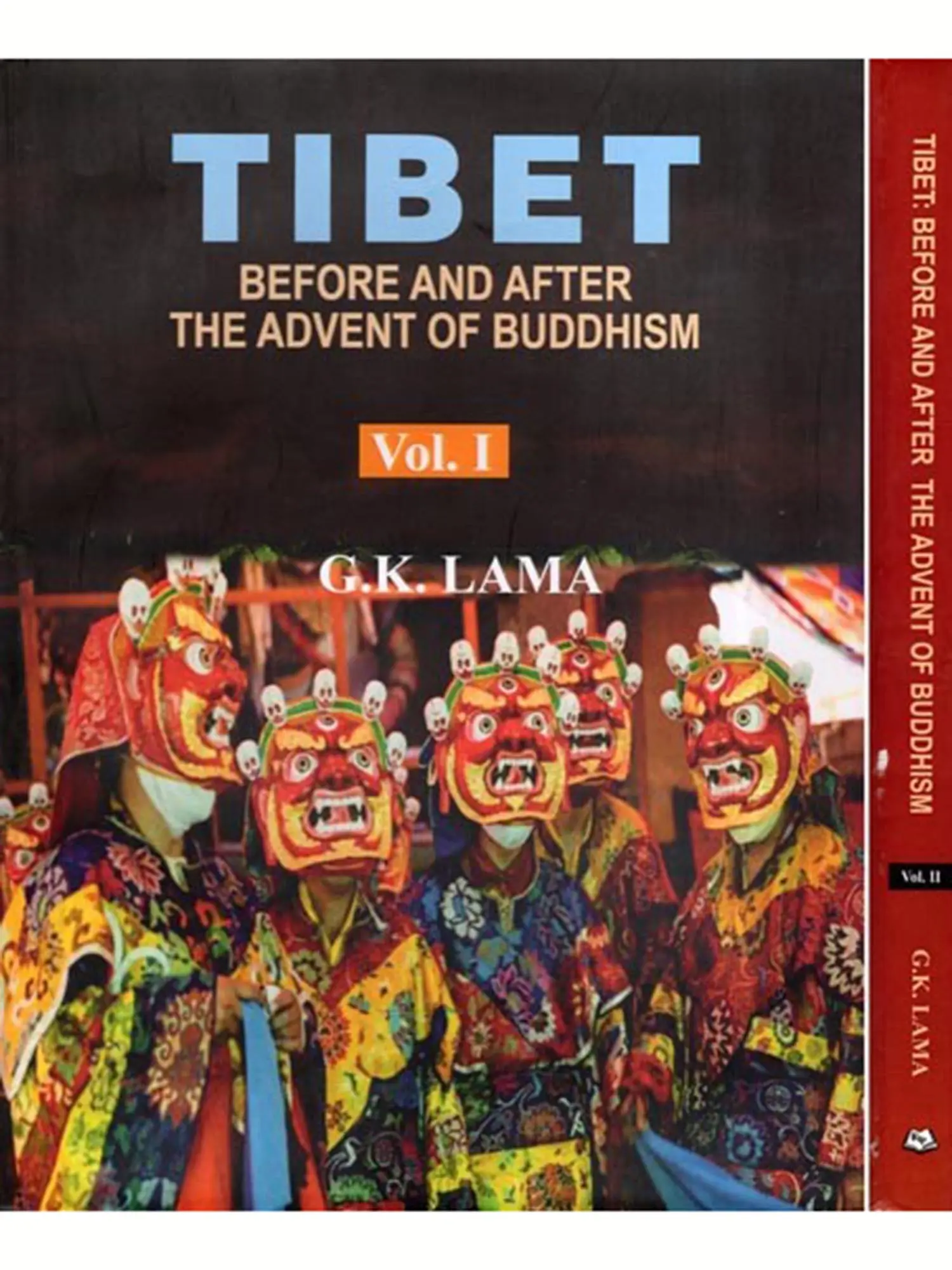 Tibet: Before and After the Advent of Buddhism (Set of 2 Volumes