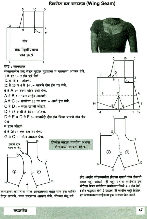 blouse cutting and stitching pdf in tamil