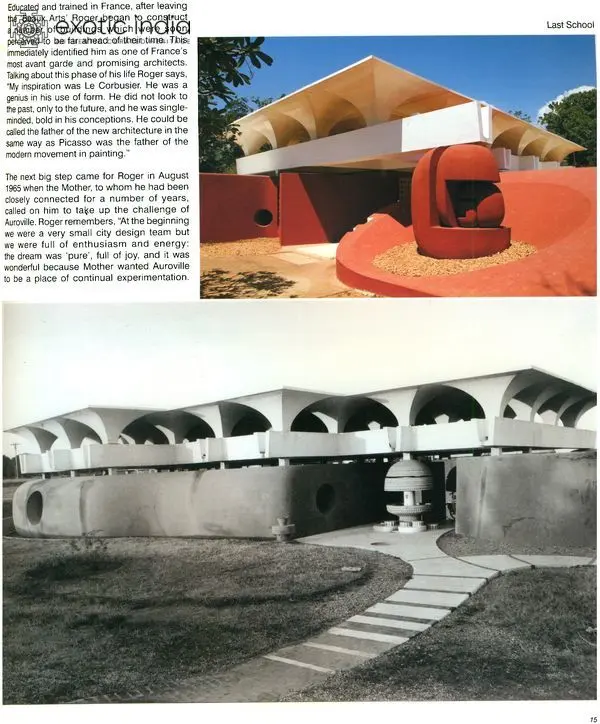 Auroville Architecture (Towards New Forms for a New Consciousness