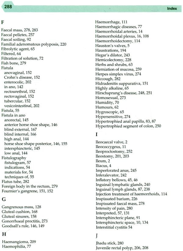 Colorectal Diseases and Kshar Sutra Surgery | Exotic India Art