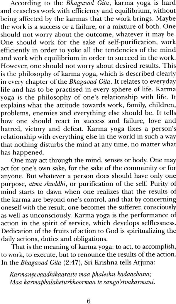 Karma Yoga Book: Conversations of The Science of Yoga (Set of 7 Books)