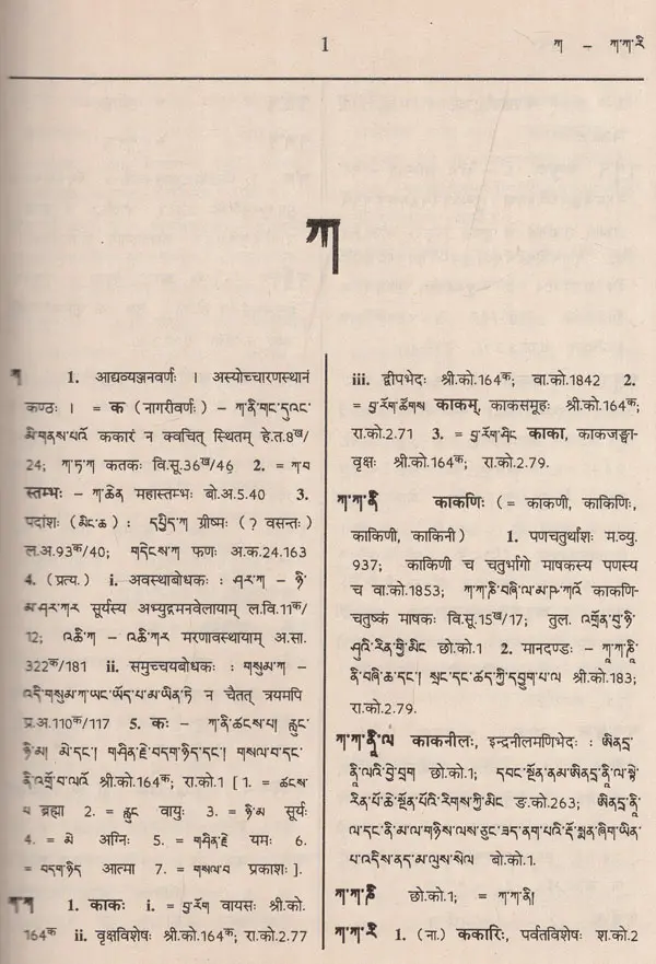 भोट-संस्कृतकोशः Tibetan-Sanskrit Dictionary in Set