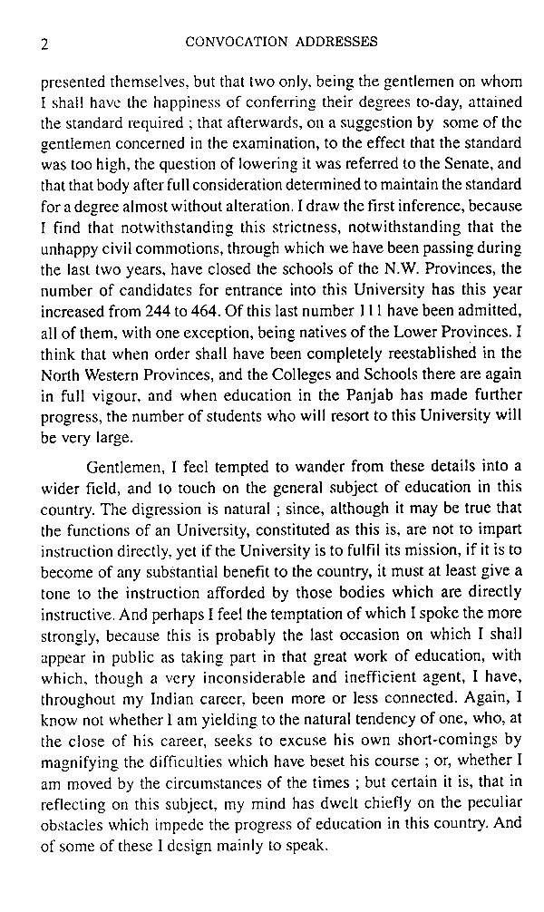 Convocation Address (1858 1906) Exotic India Art