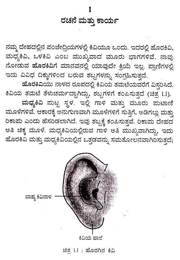 Easy Guide to Ear, Nose and throat (Kannada) Exotic India Art