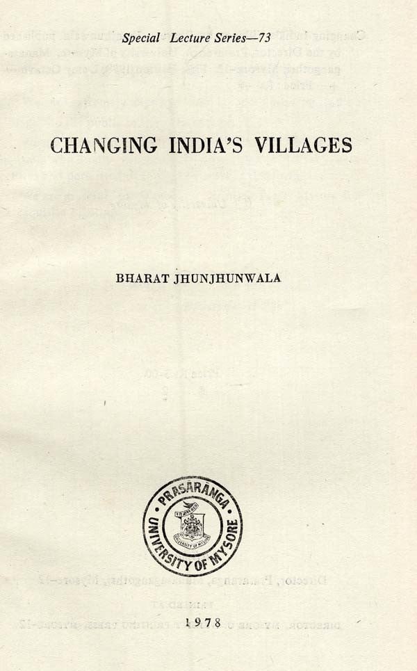 india's changing villages speech 100 words