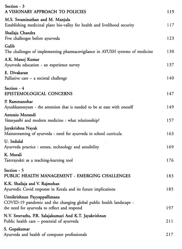 Ayurveda the Expanding Frontiers (An Anthology of Essays by Experts to