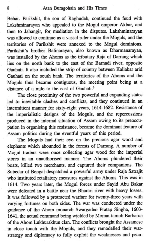 Atan Buragohain and His Times (A History of Assam, from the invasion