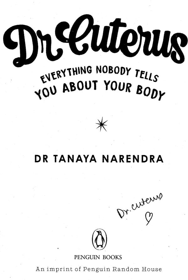 Dr. Cuterus Everything Nobody Tells You About Your Body | Exotic India Art