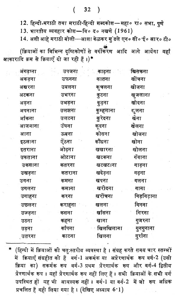 hindi-marathi-verb