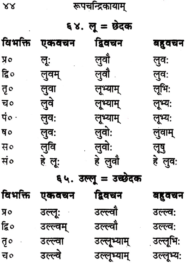 रूपचन्द्रिका: Rupchandrika (A Collection of the Forms