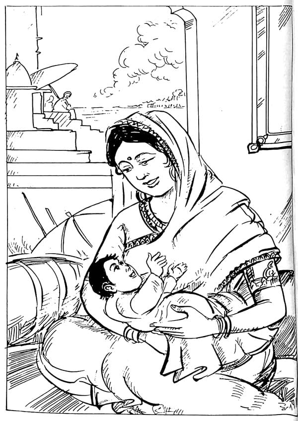 Rani Lakshmibai Sketch Jhansi Madhya pradesh India Asia, Stock Photo,  Picture And Rights Managed Image. Pic. DPA-AKM-191445 | agefotostock