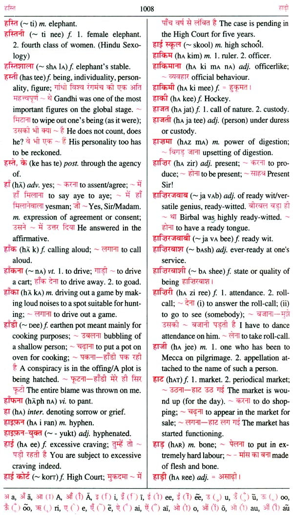 hindi essay on dictionary