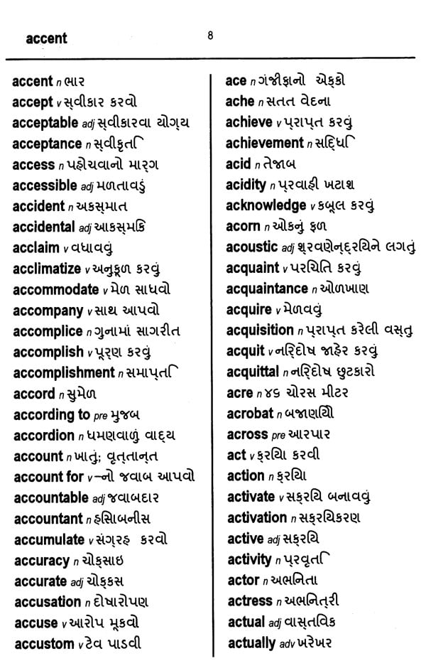 Loan Words Meaning In Gujarati