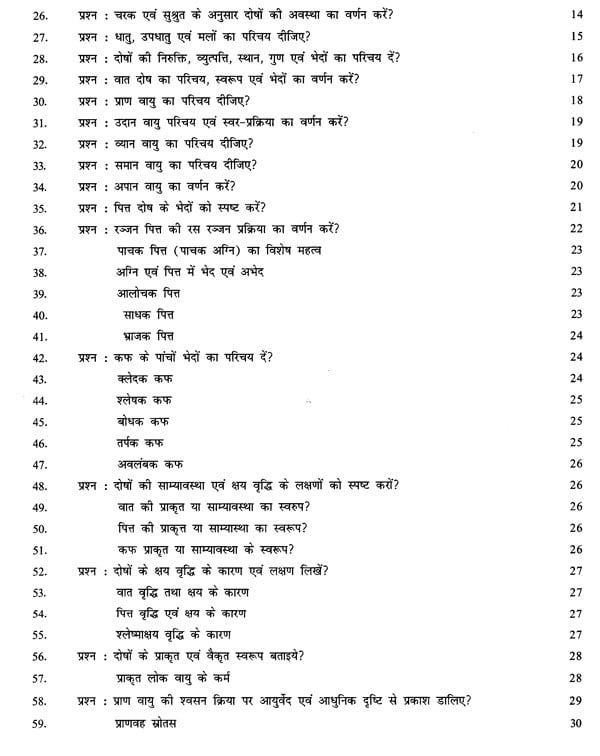 Solved Question Papers For BAMS First Year Exotic India Art