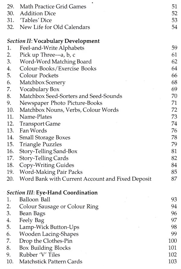 Low Cost, No Cost Teaching Aids Exotic India Art