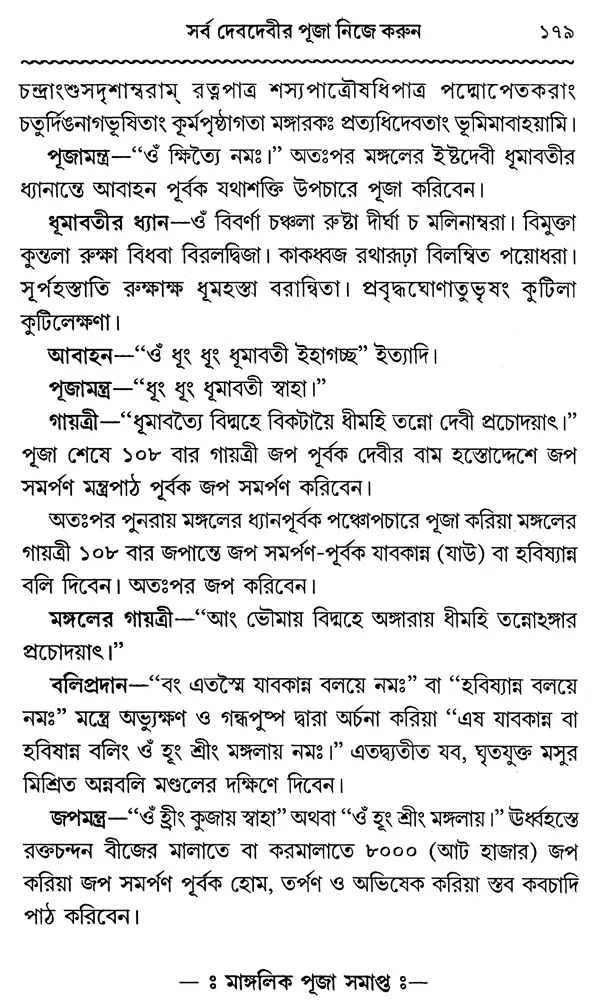 সর্ব দেবদেবীর পূজা নিজে করুন - Worship all the Gods and Goddesses Yourself  (Bengali)