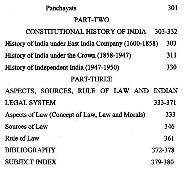 Legal and Constitutional History of India | Exotic India Art