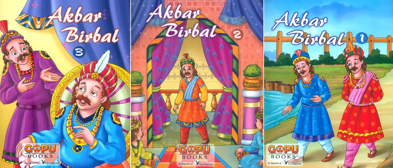 Akbar Birbal (Set of 3 Volumes)) | Exotic India Art